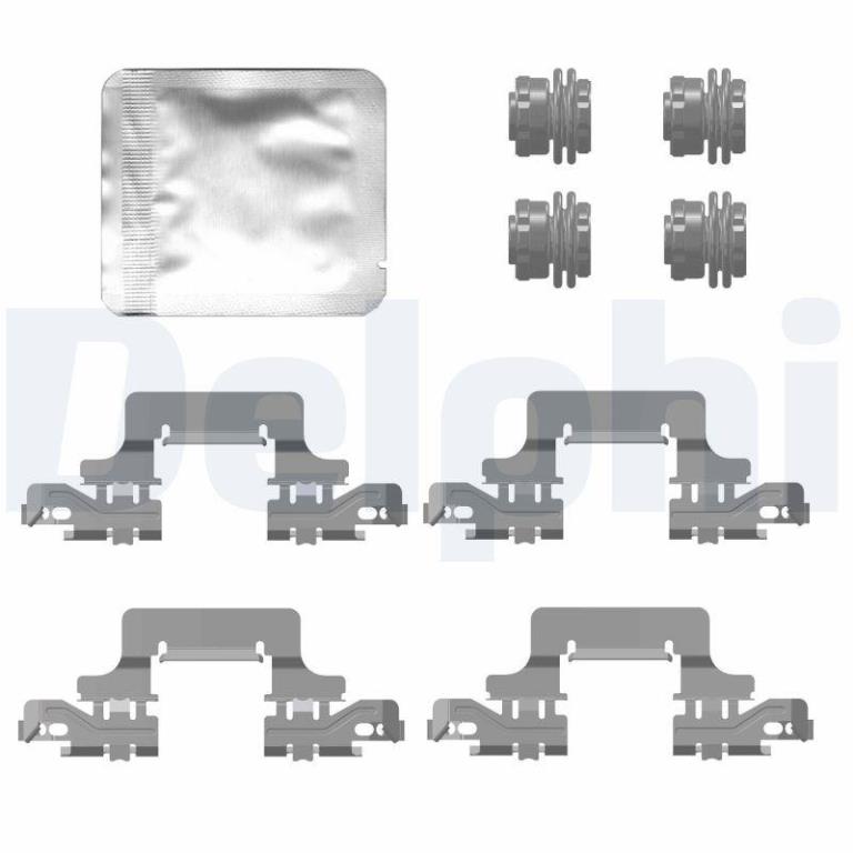 Kit de accesorios para pastillas de frenos DELPHI ref. LX0777