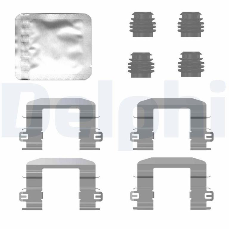 Kit de accesorios para pastillas de frenos DELPHI ref. LX0780
