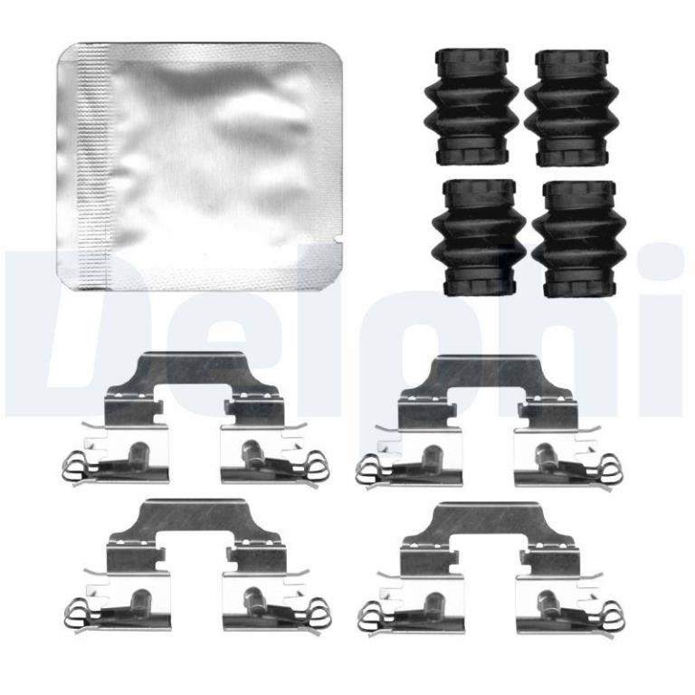 Kit de accesorios para pastillas de frenos DELPHI ref. LX0809