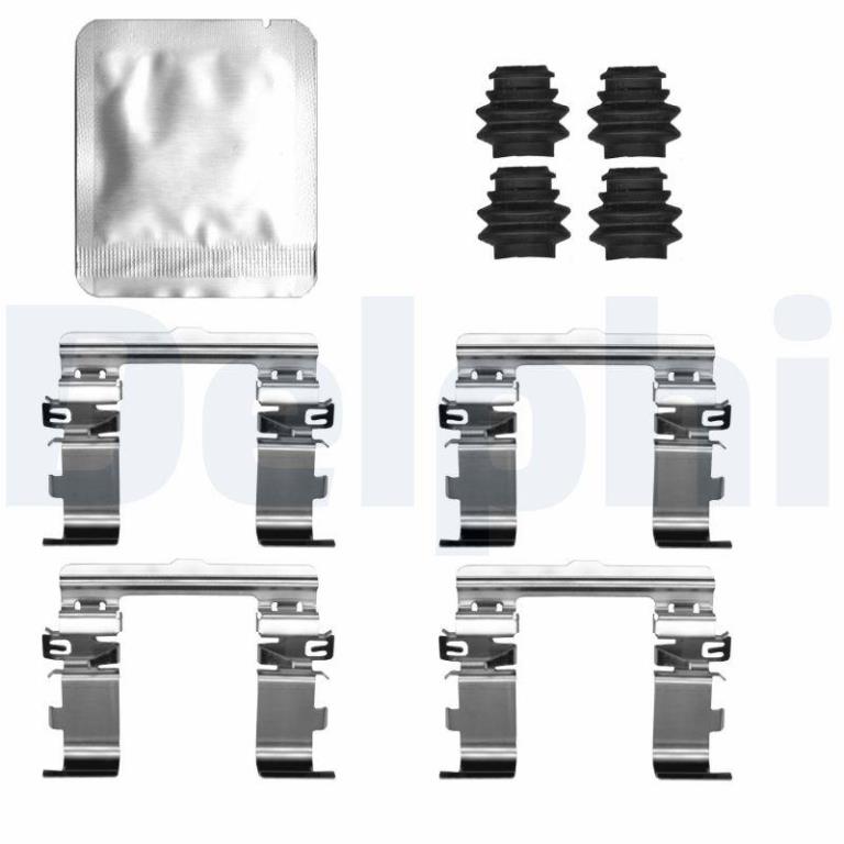 Kit d'accessoires pour plaquette de frein à disque DELPHI ref. LX0822