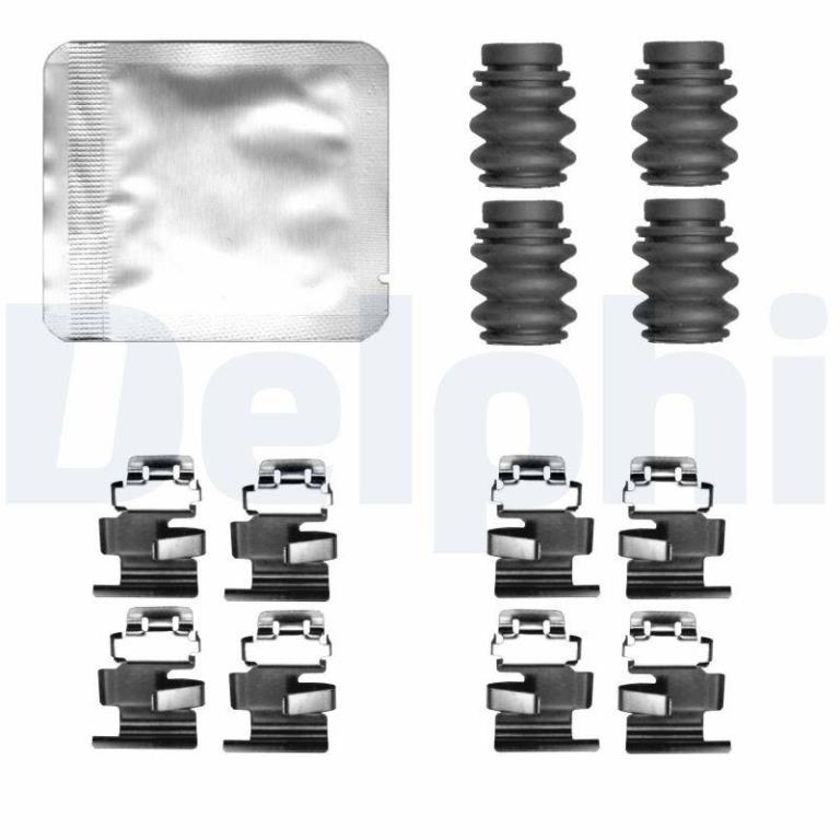 Kit de accesorios para pastillas de frenos DELPHI ref. LX0824