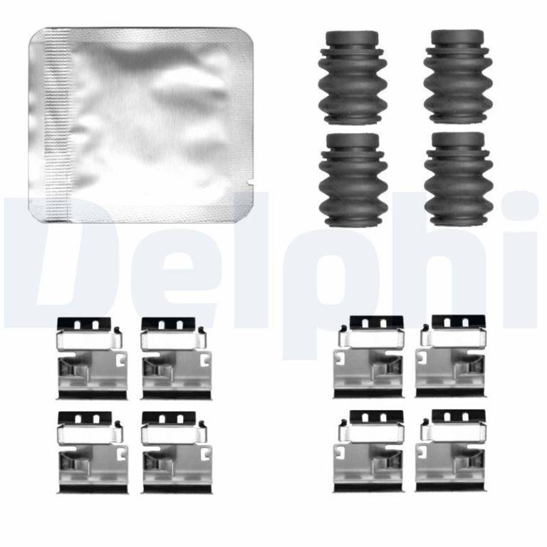 Kit d'accessoires pour plaquette de frein à disque DELPHI ref. LX0825
