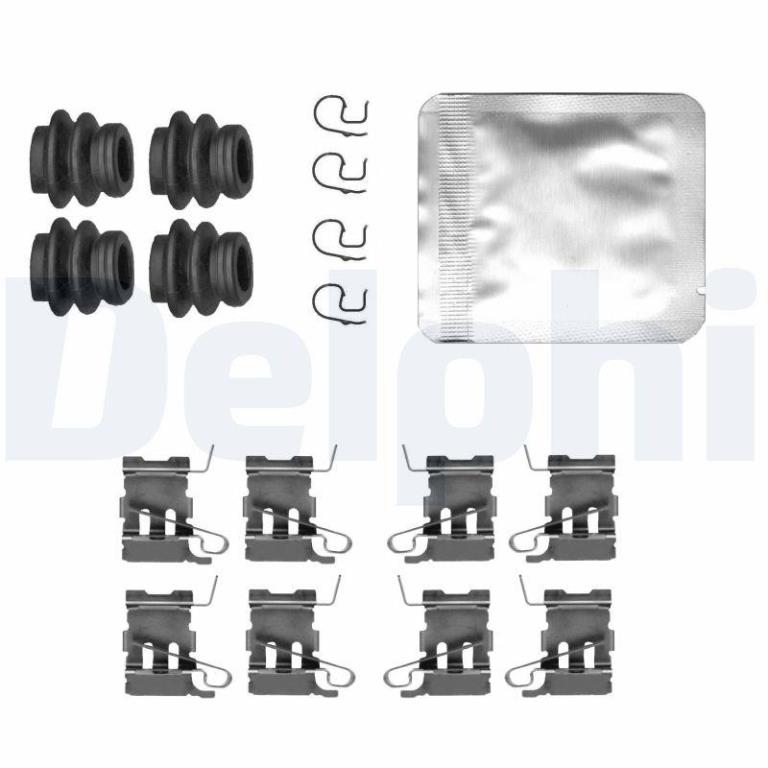 Kit d'accessoires pour plaquette de frein à disque DELPHI ref. LX0829