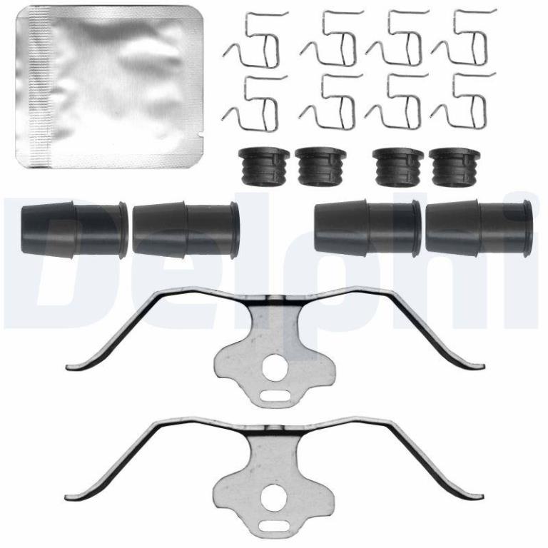 Kit acessórios de pastilhas de travão DELPHI ref. LX0830