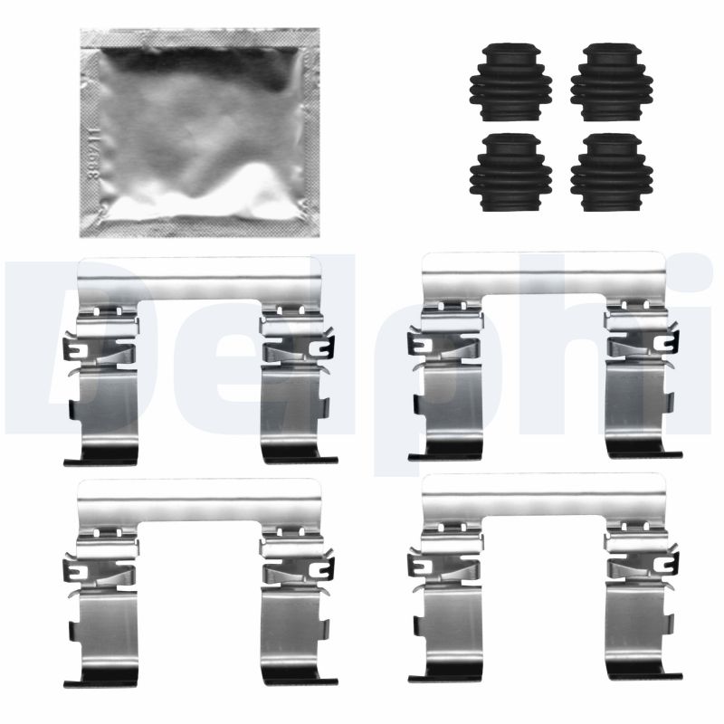 Kit d'accessoires pour plaquette de frein à disque DELPHI LX0847