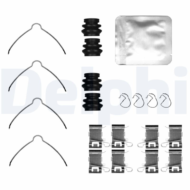 Kit d'accessoires pour plaquette de frein à disque DELPHI LX0849