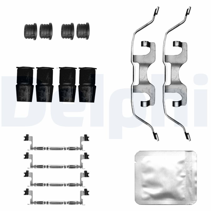 Kit acessórios de pastilhas de travão DELPHI LX0854