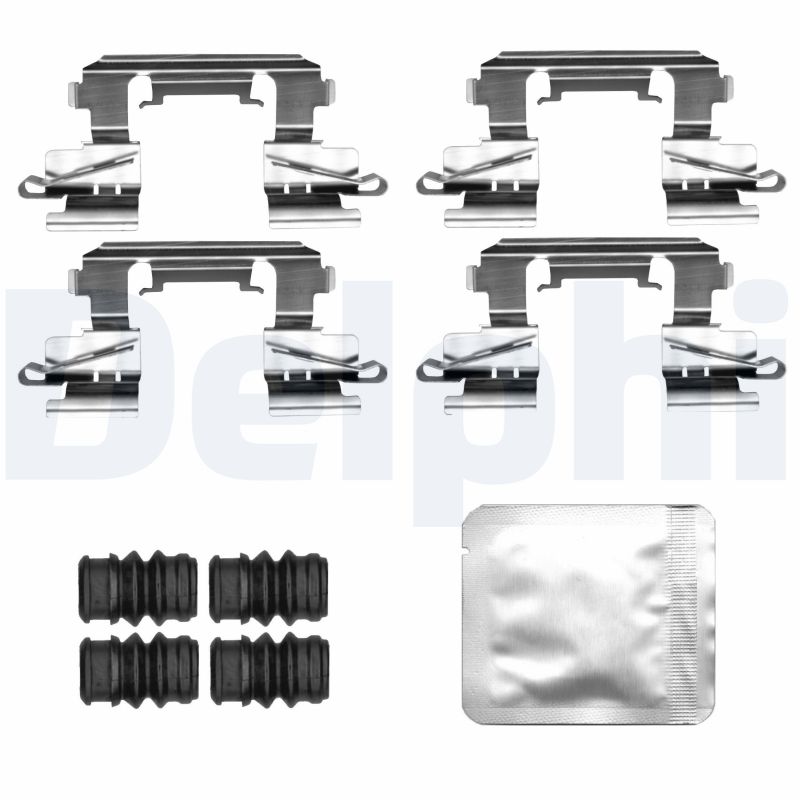 Kit d'accessoires pour plaquette de frein à disque DELPHI LX0855