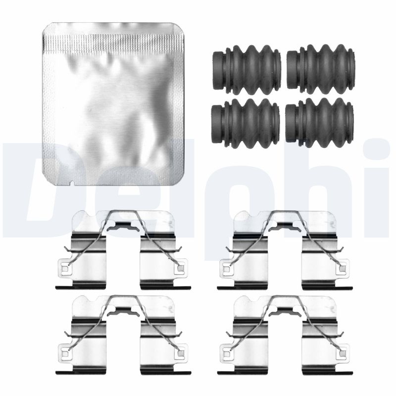 Kit d'accessoires pour plaquette de frein à disque DELPHI LX0857