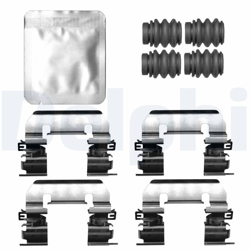 Kit d'accessoires pour plaquette de frein à disque DELPHI LX0858