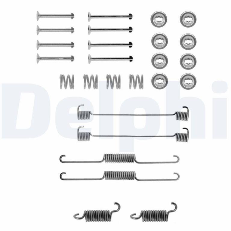 Kit d'accessoires pour mâchoire de frein à tambour DELPHI ref. LY1006