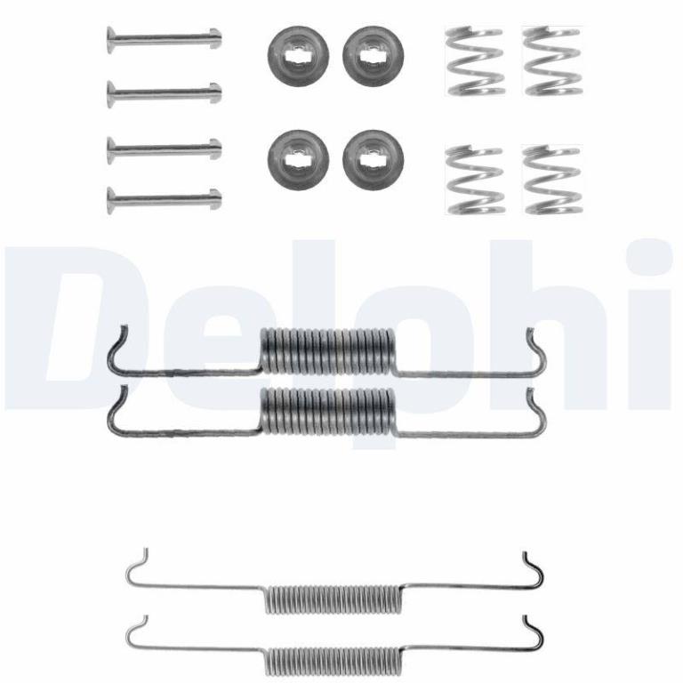 Juego de accesorios, zapatas de freno DELPHI ref. LY1008