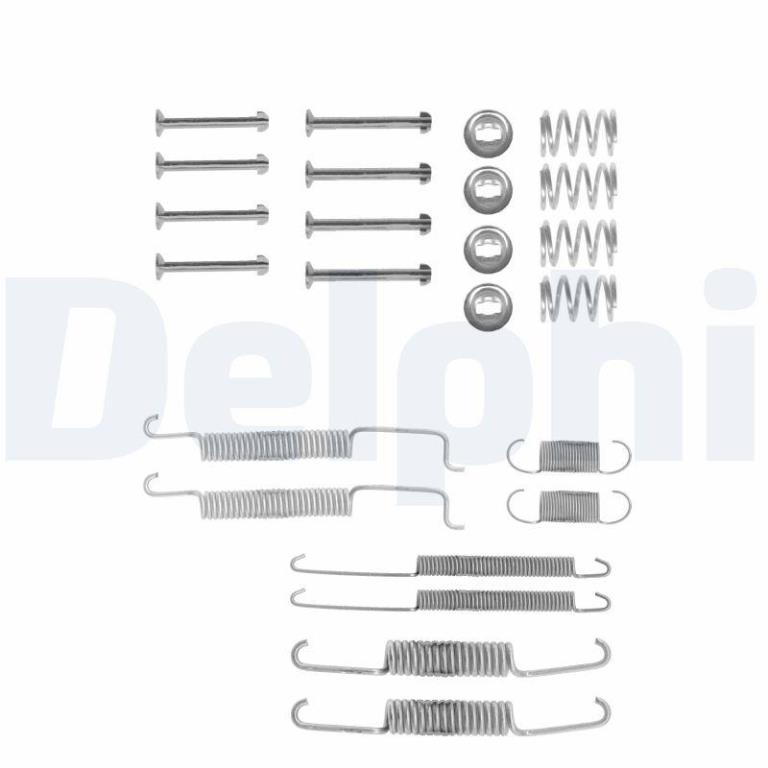 Juego de accesorios, zapatas de freno DELPHI ref. LY1026