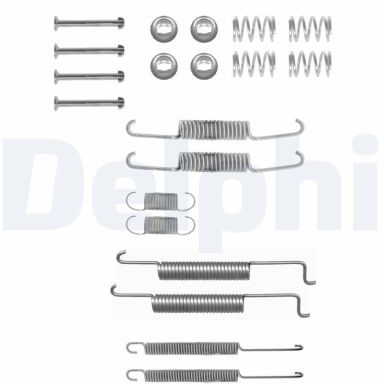 Juego de accesorios, zapatas de freno DELPHI ref. LY1033