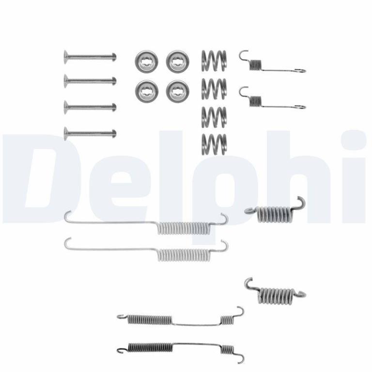 Kit d'accessoires pour mâchoire de frein à tambour DELPHI ref. LY1035