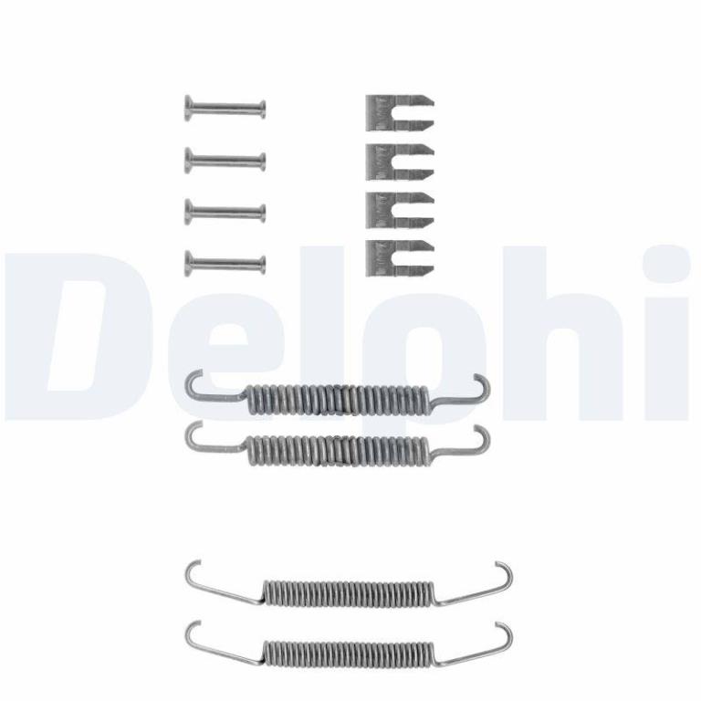 Juego de accesorios, zapatas de freno DELPHI ref. LY1037
