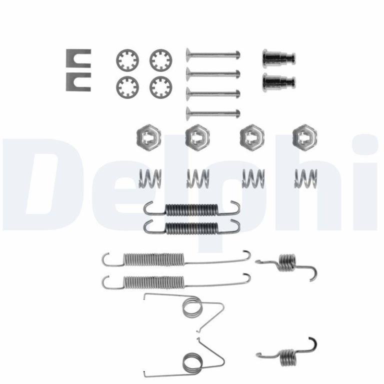 Juego de accesorios, zapatas de freno DELPHI ref. LY1038