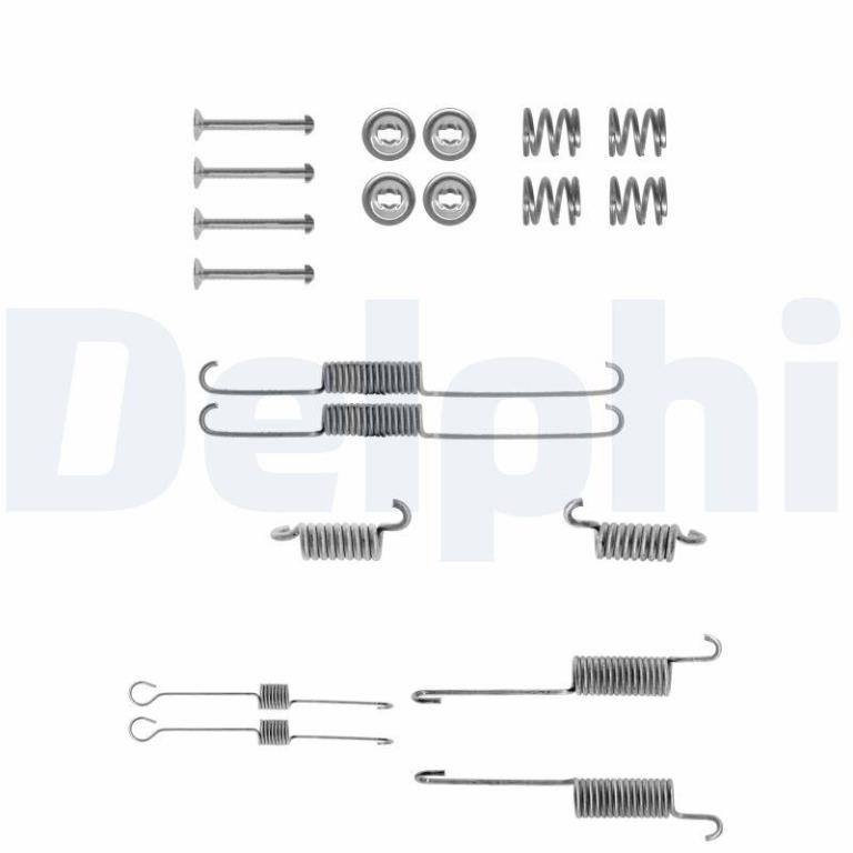 Kit d'accessoires pour mâchoire de frein à tambour DELPHI ref. LY1039