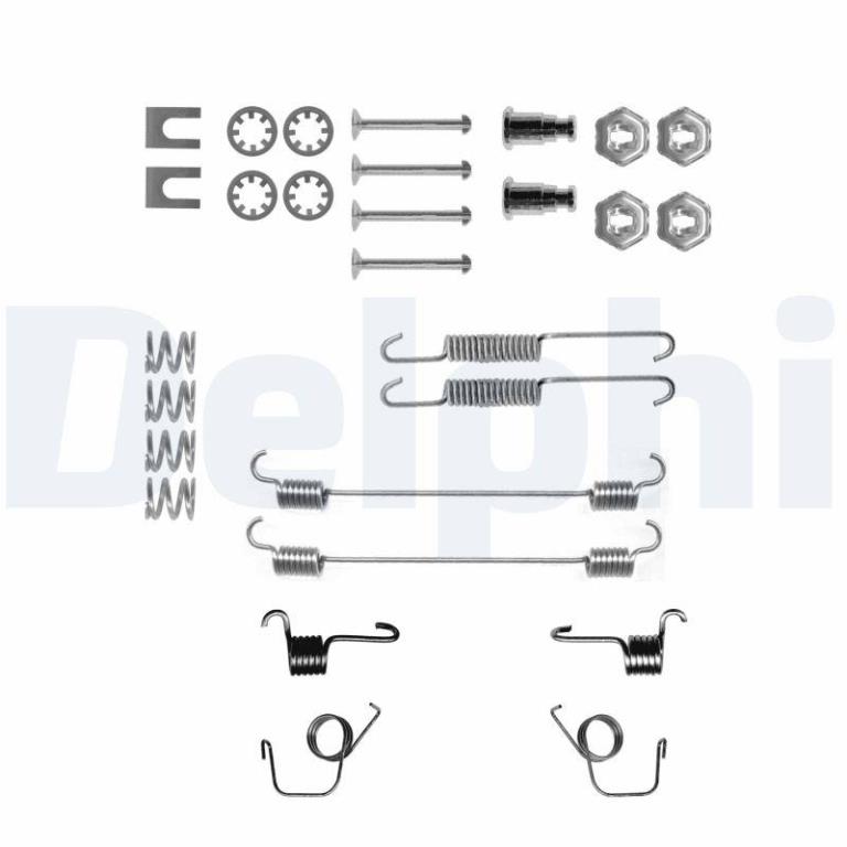 Kit d'accessoires pour mâchoire de frein à tambour DELPHI ref. LY1040