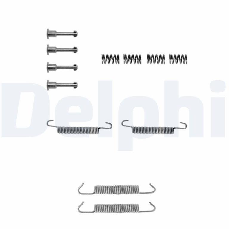 Juego de accesorios, zapatas de freno DELPHI ref. LY1042