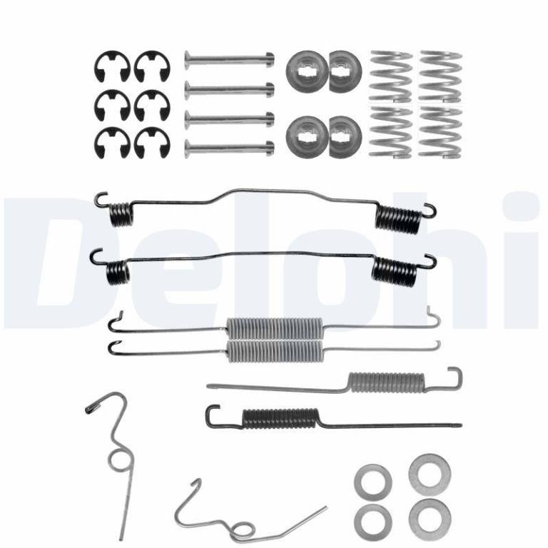 Juego de accesorios, zapatas de freno DELPHI ref. LY1044