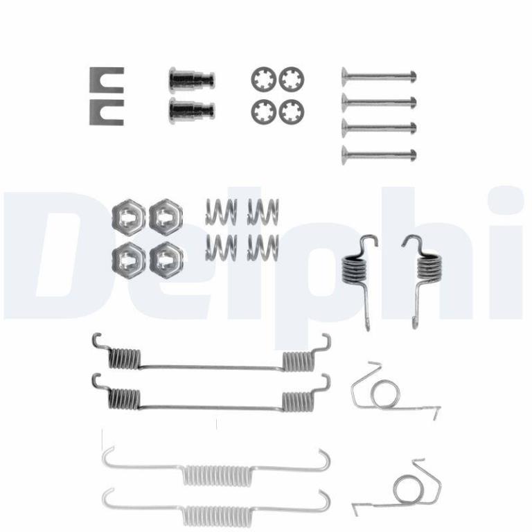Juego de accesorios, zapatas de freno DELPHI ref. LY1045