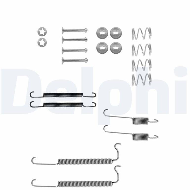 Kit d'accessoires pour mâchoire de frein à tambour DELPHI ref. LY1046