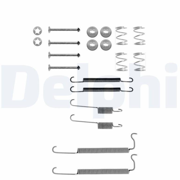 Juego de accesorios, zapatas de freno DELPHI ref. LY1047
