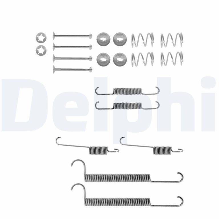 Juego de accesorios, zapatas de freno DELPHI ref. LY1048