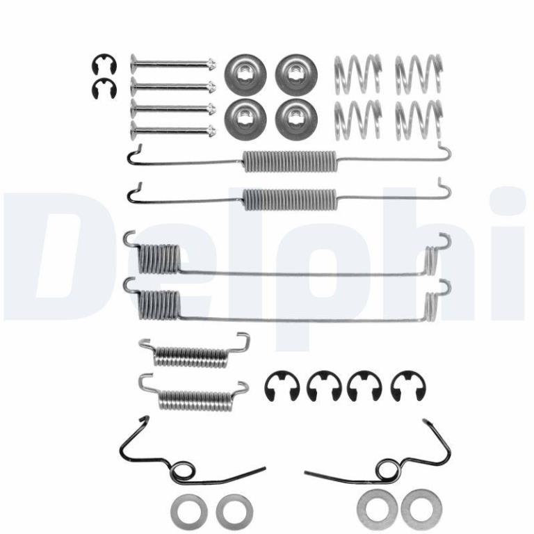 Juego de accesorios, zapatas de freno DELPHI ref. LY1052