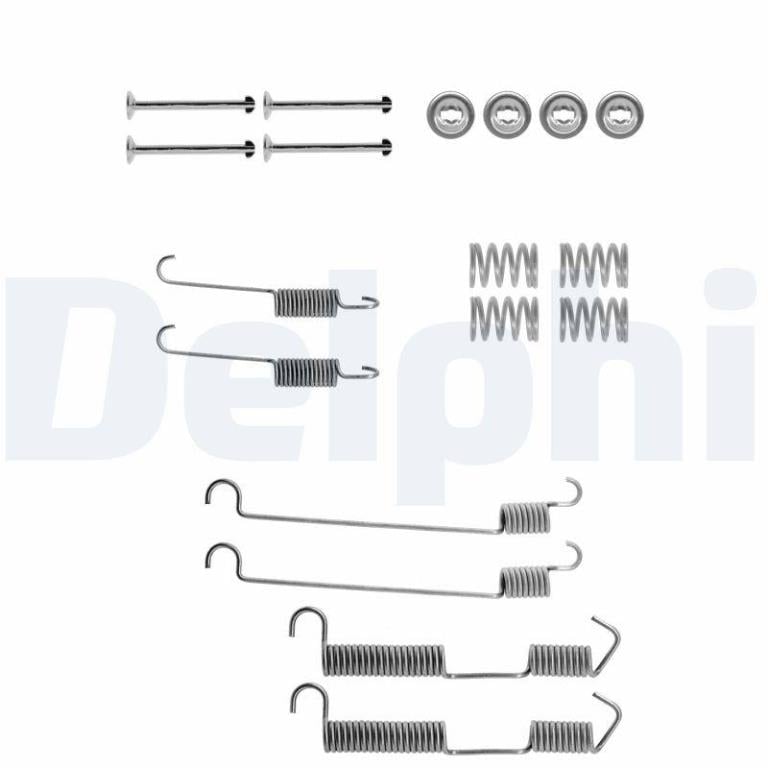 Juego de accesorios, zapatas de freno DELPHI ref. LY1054