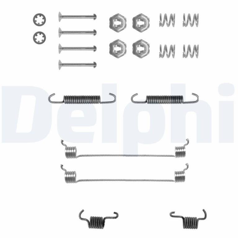 Kit d'accessoires pour mâchoire de frein à tambour DELPHI ref. LY1055