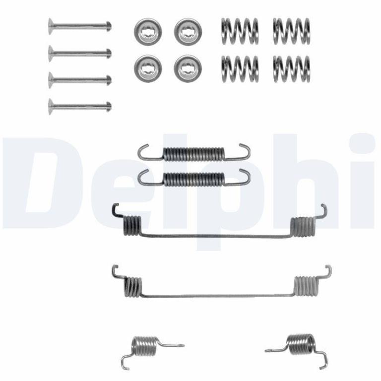 Kit d'accessoires pour mâchoire de frein à tambour DELPHI ref. LY1061