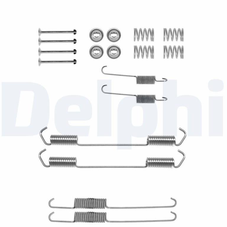 Juego de accesorios, zapatas de freno DELPHI ref. LY1062