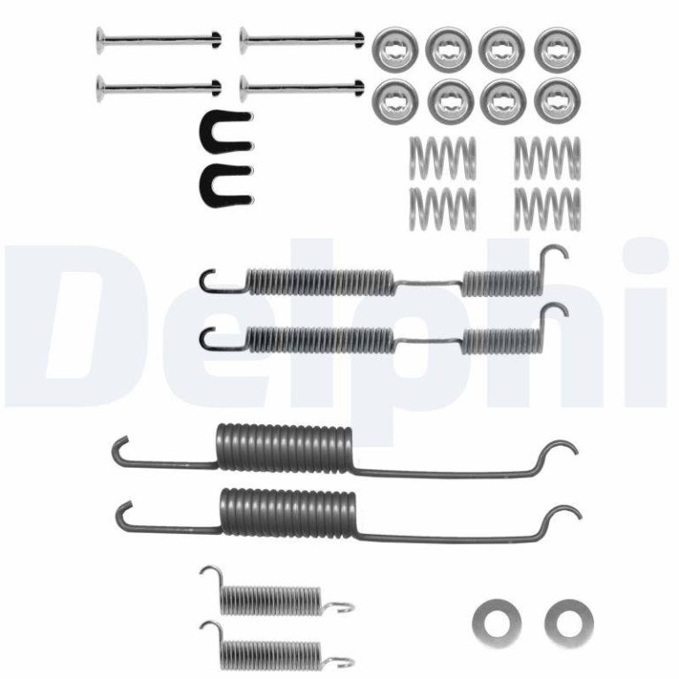Kit d'accessoires pour mâchoire de frein à tambour DELPHI ref. LY1092