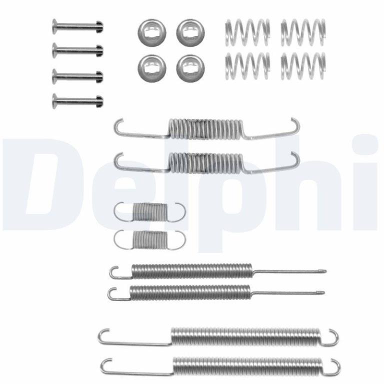 Juego de accesorios, zapatas de freno DELPHI ref. LY1098