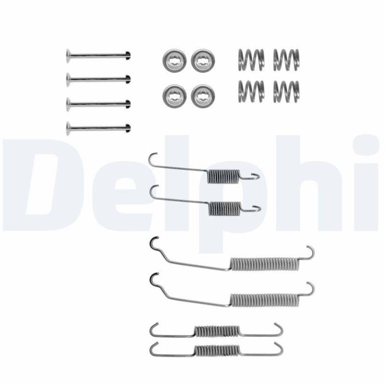 Juego de accesorios, zapatas de freno DELPHI ref. LY1102
