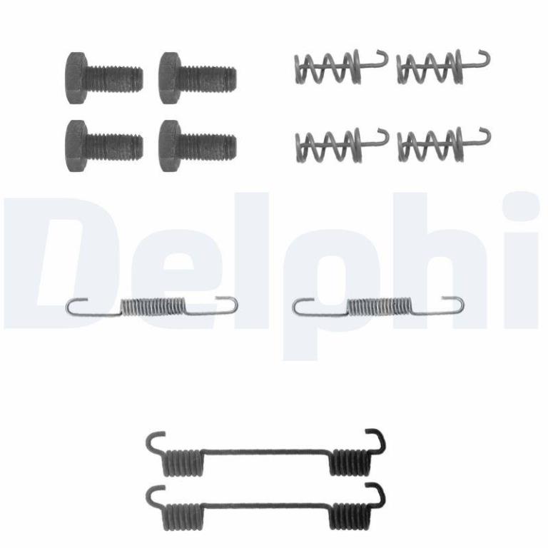 Juego de accesorios, zapatas de freno DELPHI ref. LY1104