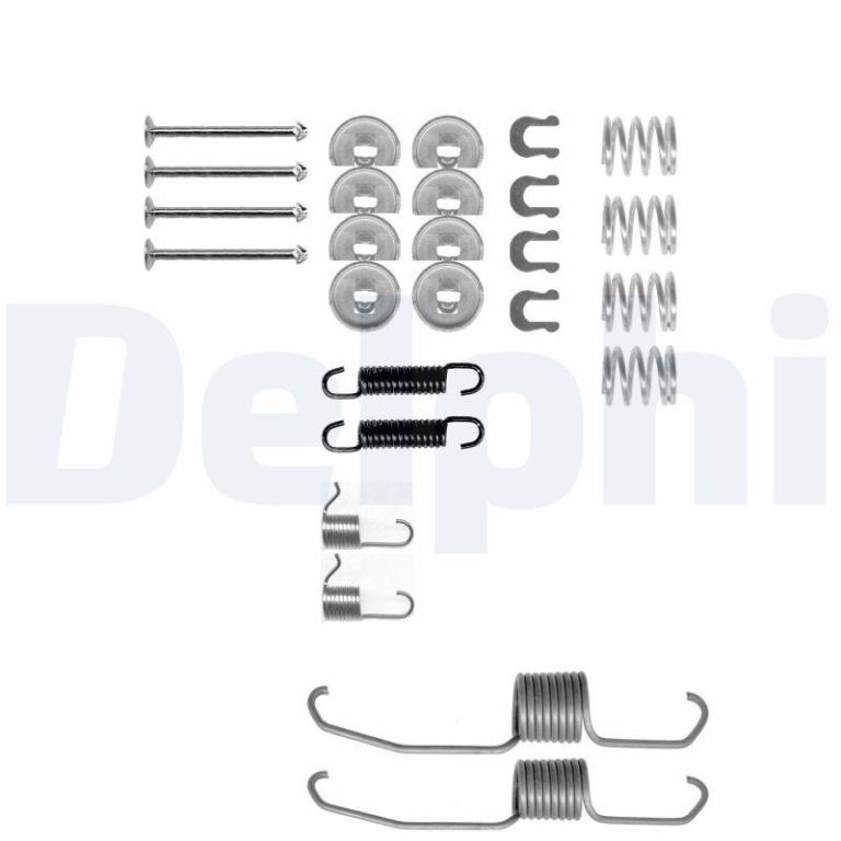 Juego de accesorios, zapatas de freno DELPHI ref. LY1106