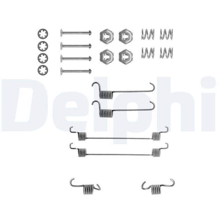 Juego de accesorios, zapatas de freno DELPHI ref. LY1110