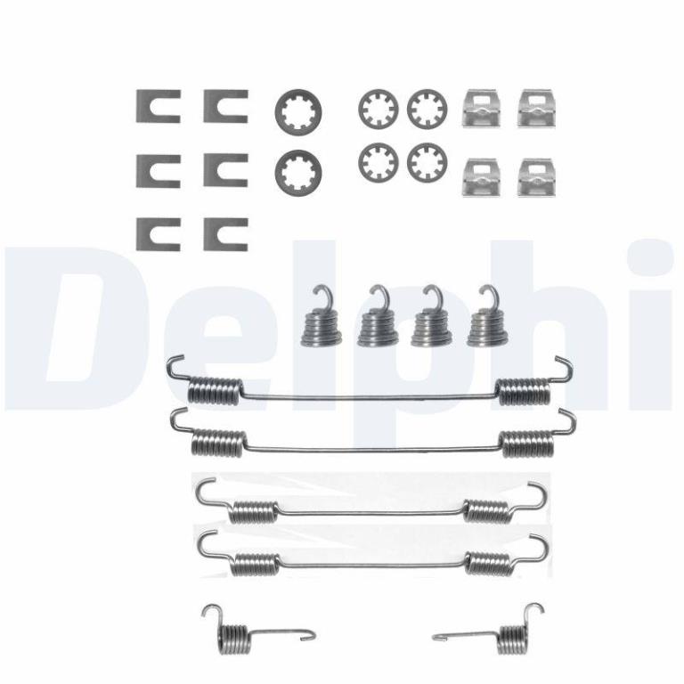 Juego de accesorios, zapatas de freno DELPHI ref. LY1111
