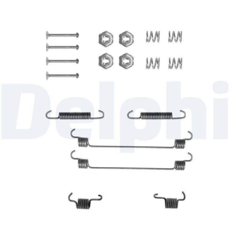 Juego de accesorios, zapatas de freno DELPHI ref. LY1112