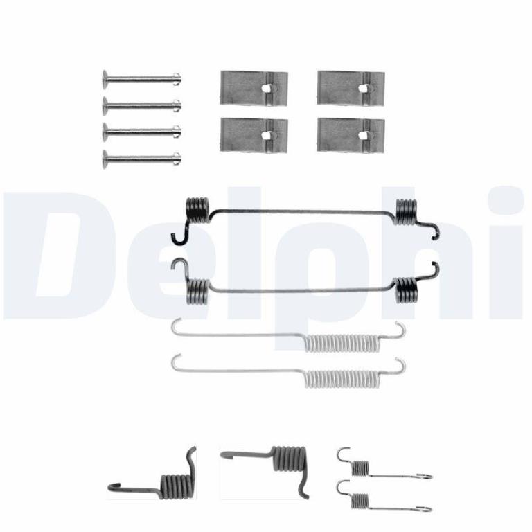 Kit d'accessoires pour mâchoire de frein à tambour DELPHI ref. LY1119