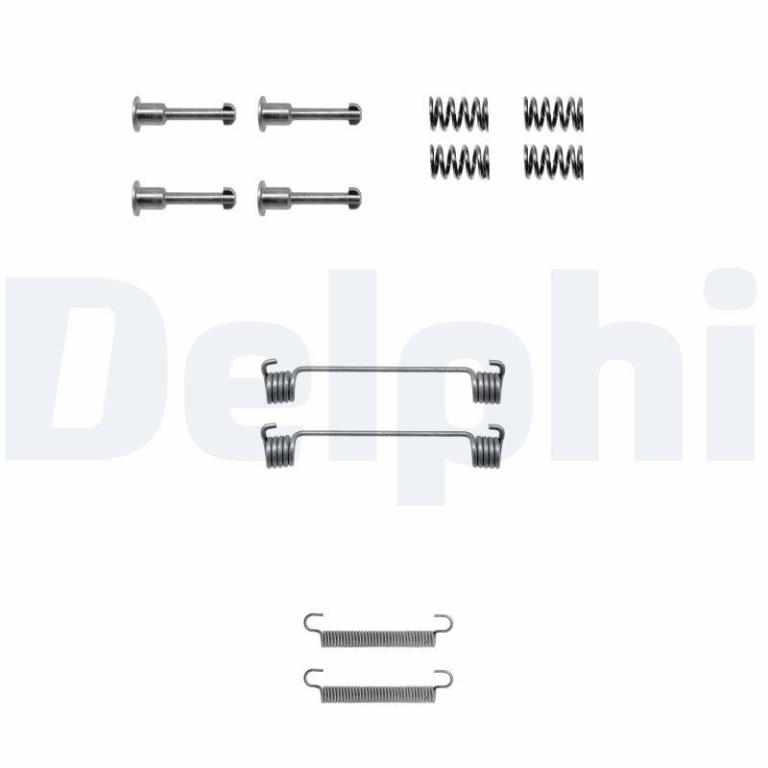 Kit d'accessoires pour mâchoire de frein à tambour DELPHI ref. LY1125