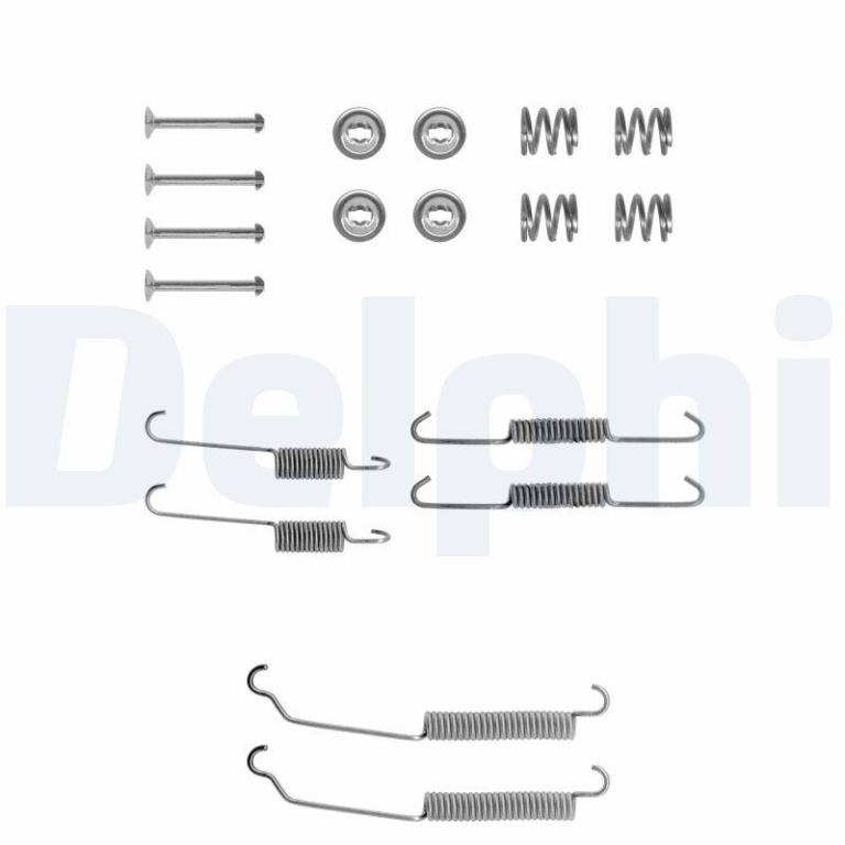 Juego de accesorios, zapatas de freno DELPHI ref. LY1129