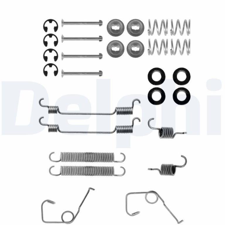 Juego de accesorios, zapatas de freno DELPHI ref. LY1131