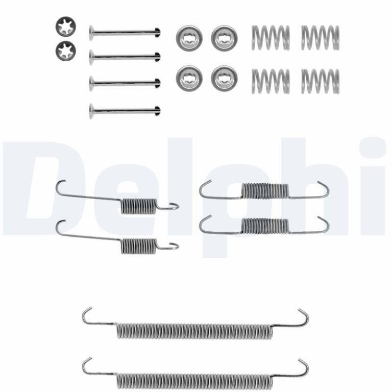 Juego de accesorios, zapatas de freno DELPHI ref. LY1132