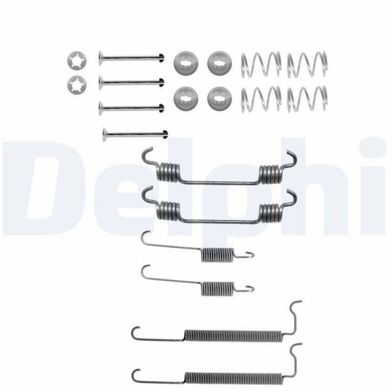 Kit d'accessoires pour mâchoire de frein à tambour DELPHI ref. LY1134