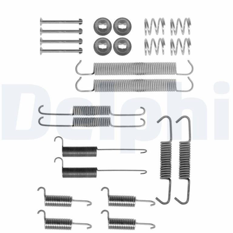 Juego de accesorios, zapatas de freno DELPHI ref. LY1136