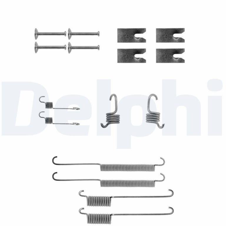 Kit d'accessoires pour mâchoire de frein à tambour DELPHI ref. LY1140